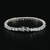 KNOBSPIN 4mm D Cor Moissanite Pulseira de Tênis 925 Prata Esterlina Banhado com - uzze store