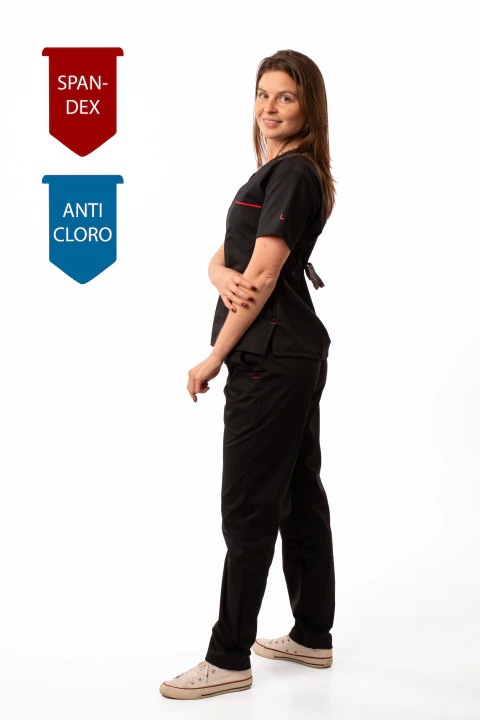 Ambo Magno Black - Spandex anti cloro