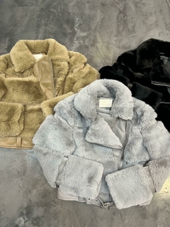 Campera Piel de Mono Simil Cuero - comprar online