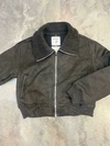 Campera Gamuza con Piel - comprar online