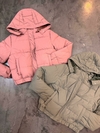 Campera Puffer Opaca Con Piel - comprar online