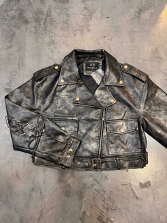 Campera Simil Cuero Cordon en internet
