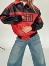 Campera Universitaria Simil Cuero - comprar online