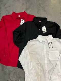 CAMISA POPLIN OVERSIZE