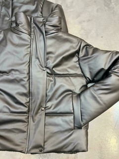 CAMPERA PUFFER ENGOMADA OPACA - comprar online