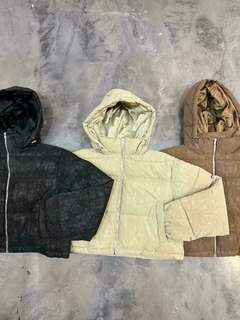 CAMPERA REPTIL CON PIEL - LOLE INDUMENTARIA