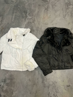 CAMPERA IMPERMIABLE CON PIEL en internet