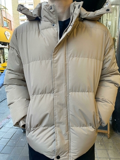 CAMPERA MEN INFLABLE CON PIEL - tienda online