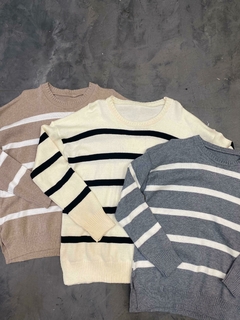 SWETER BREMER RAYADO en internet