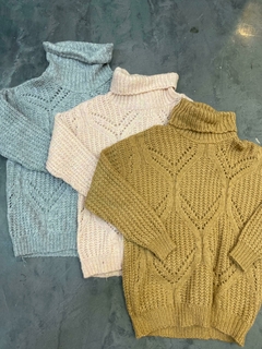 SWETER LANA POLERON LARGO en internet