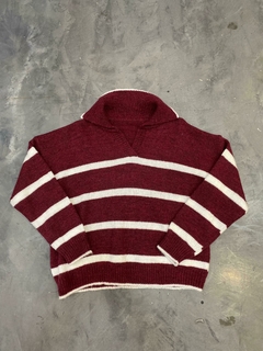 SWETER LANA RAYADO