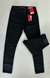 CALÇA JEANS PRETA DIESEL SLIN LAYCRA