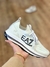 Tênis Empório Armani Ea7 Branco e Preto Flat