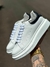 TENIS ALEXANDER MCQUEEN BRANCO PEPA PRETA - comprar online