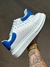 TENIS ALEXANDER MCQUEEN OVERSIZED BRANCO COM PEPA AZUL TURQUESA - comprar online