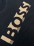 Camiseta Manga Curta Hugo BSS Malha Pima Peruana Preta detalhes