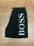 Short Praia Masculino Hugo Boos Preto escrito branco