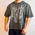 REMERA BOXY YOURSELF PREWASH BLACK - comprar online