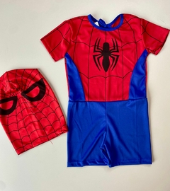 Fantasia Homem aranha máscara de pano - Mig & Mel Kids