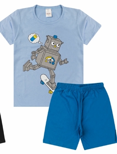 Pijama Juvenil Robô