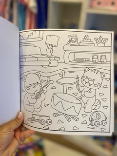 Livro De Colorir Comfy Dinosaurs - comprar online