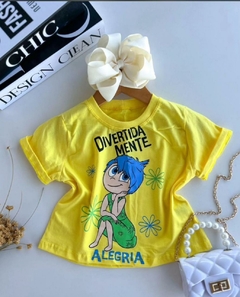 Croped Divertidamente Alegria - comprar online