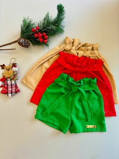 Shorts Natal Feliz - loja online