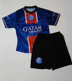 Conjunto de Time Paris Saint-Germain (Shorts Preto) na internet