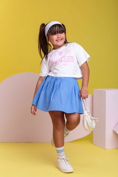 Saia Plissada Mel