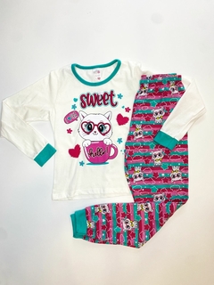 Pijama Feminino Juvenil Meia Estação - loja online