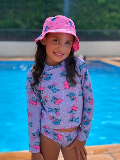 Biquini Stitch com camiseta UV - Mig & Mel Kids