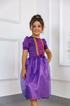 Fantasia Infantil Rapunzel - Mig & Mel Kids