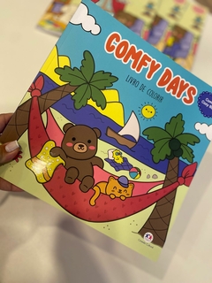 Livro De Colorir Comfy Days