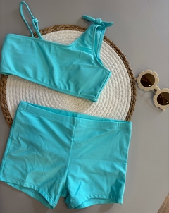 Biquini juvenil com Shorts - Mig & Mel Kids