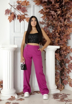 Calça Cargo Wide Leg