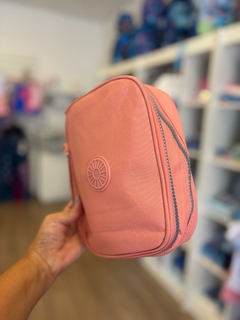 Estojo Box liso 2 ziperes - comprar online