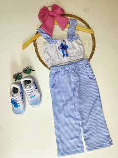 Conjunto Stitch Listrado