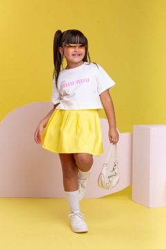 Saia Plissada Mel - Mig & Mel Kids