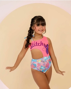 Maiô Stitch com alça regulável