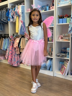 Imagem do Asinha de Borboleta com varinha e tiara