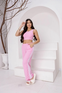 Conjunto Adry 3 Listras Candy Collors