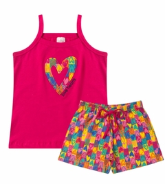 Conjunto Basic Coração na internet