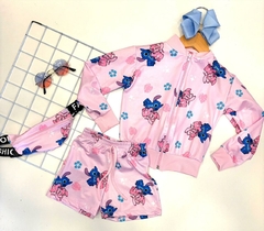 Conjunto Stitch 3 peças - Mig & Mel Kids