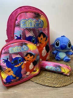 Kit Mochila Stitch Costas na internet