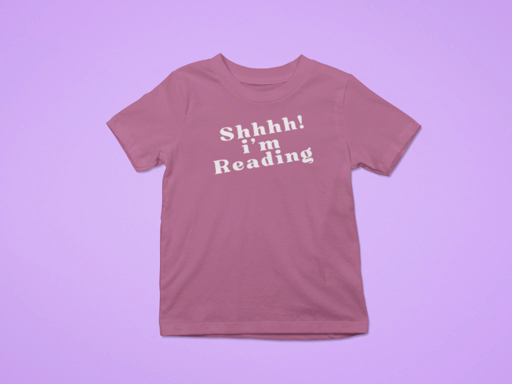 Camiseta Shhh! I’m Reading