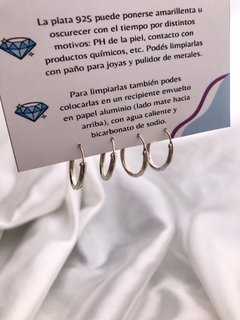 Argollas lisas 12 mm - comprar online