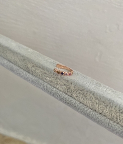 Cuff plata 925 bañado en oro rosé - comprar online
