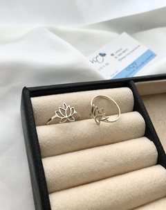 Anillo Flor de loto - comprar online