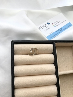 Anillo Ola media falange