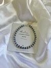 Pulsera cristales light blue